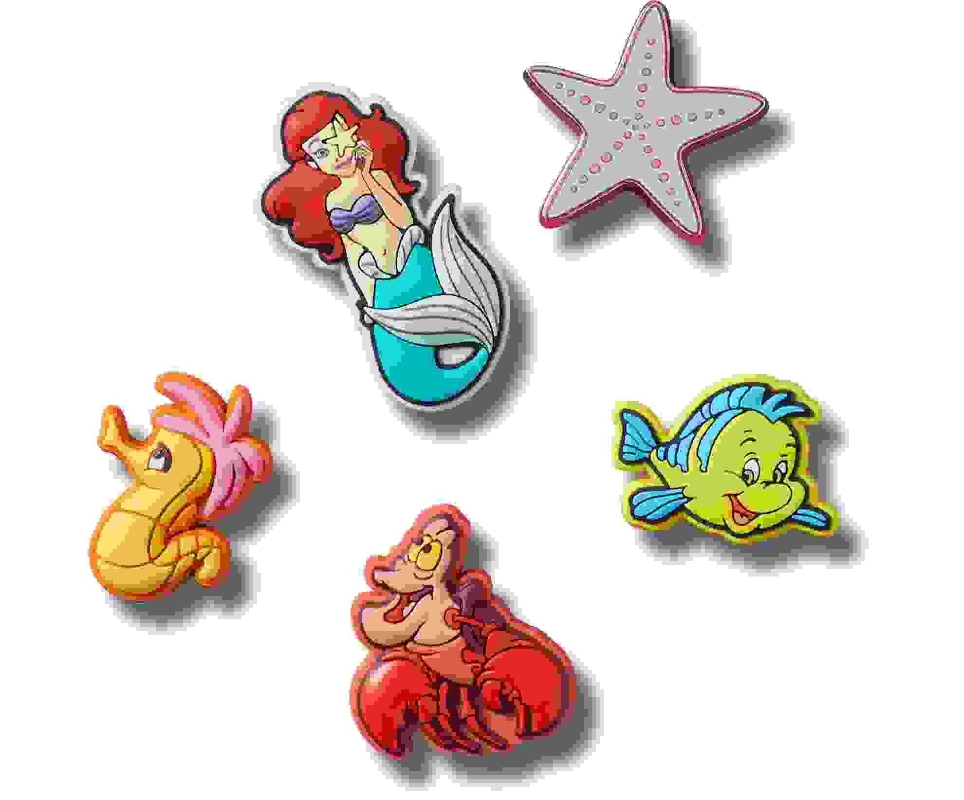 Crocs Little Mermaid Jibbitz 5PK Charms